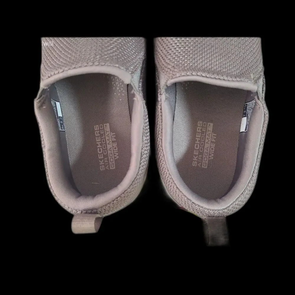 Sketchers Go Walk Evolution Ultra Size 9.5  Color Khaki wide fit